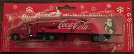01099-2 € 6,00 coca cola vrachtwagen afb kerstman 18 cm (1x zonder doos).jpeg